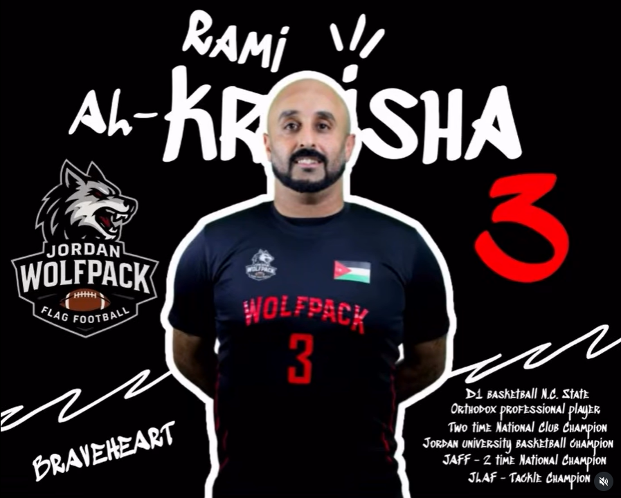 Rami Al-Kraisha — Jordan Wolfpack player card